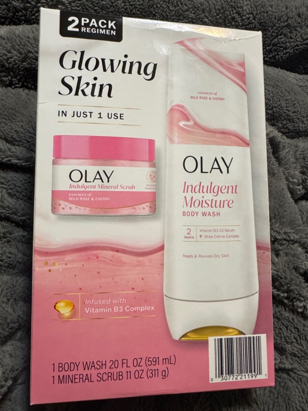 Olay glowing skin 2 pack regimen